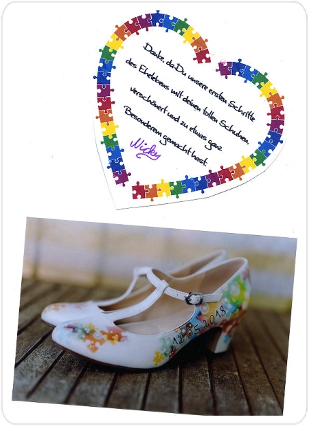 danke-vom-kunden-fuer-tolle bemalte hochzeit braut schuhe von christine dumbsky
